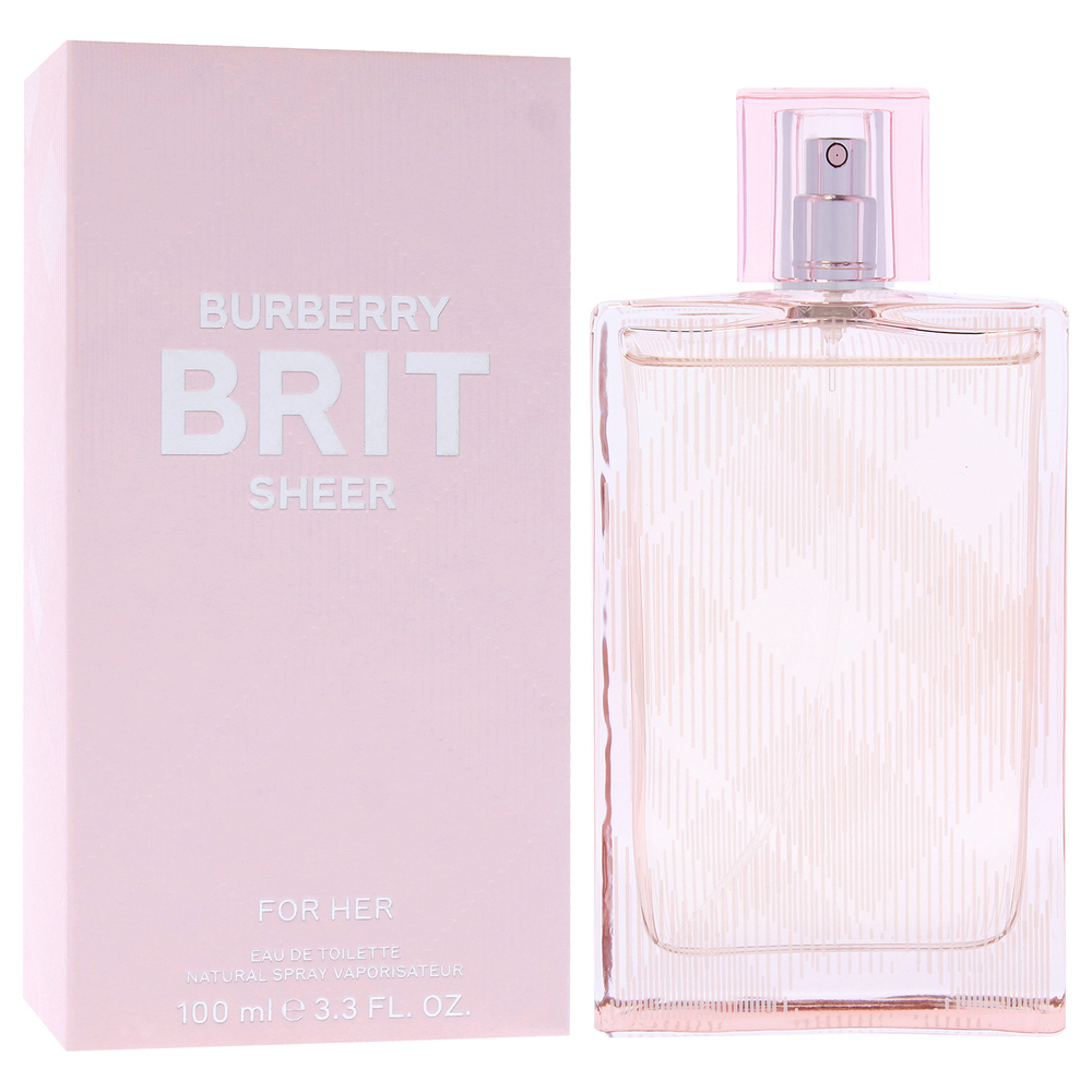 Burberry Brit Sheer by Burberry for Women 3.3 oz EDT Spray - Picture 3 of 8